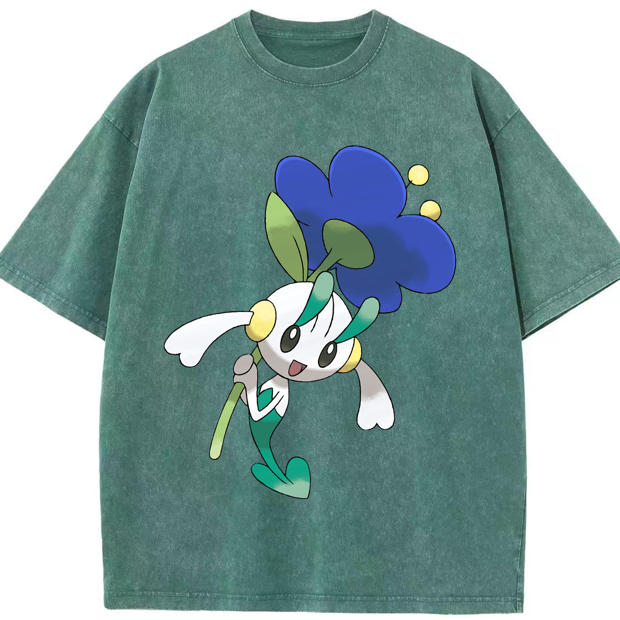 （画像用） ポケットモンスター Pokémon 綿100% ヴィンテージ風 半袖Tシャツ（フロントプリント）